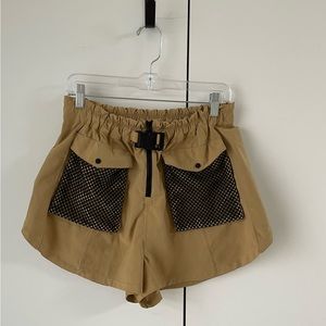FP Free People Movement Adventure Shorts Camel size medium — sold out
